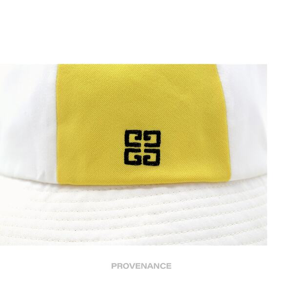 ? Givenchy 4G Bucket Hat - Yellow White Patchwork
